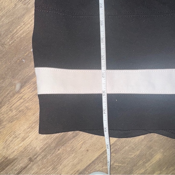 White House Black Market Colorblock Mini Dress - Black, White, Pink - Picture 8 of 11